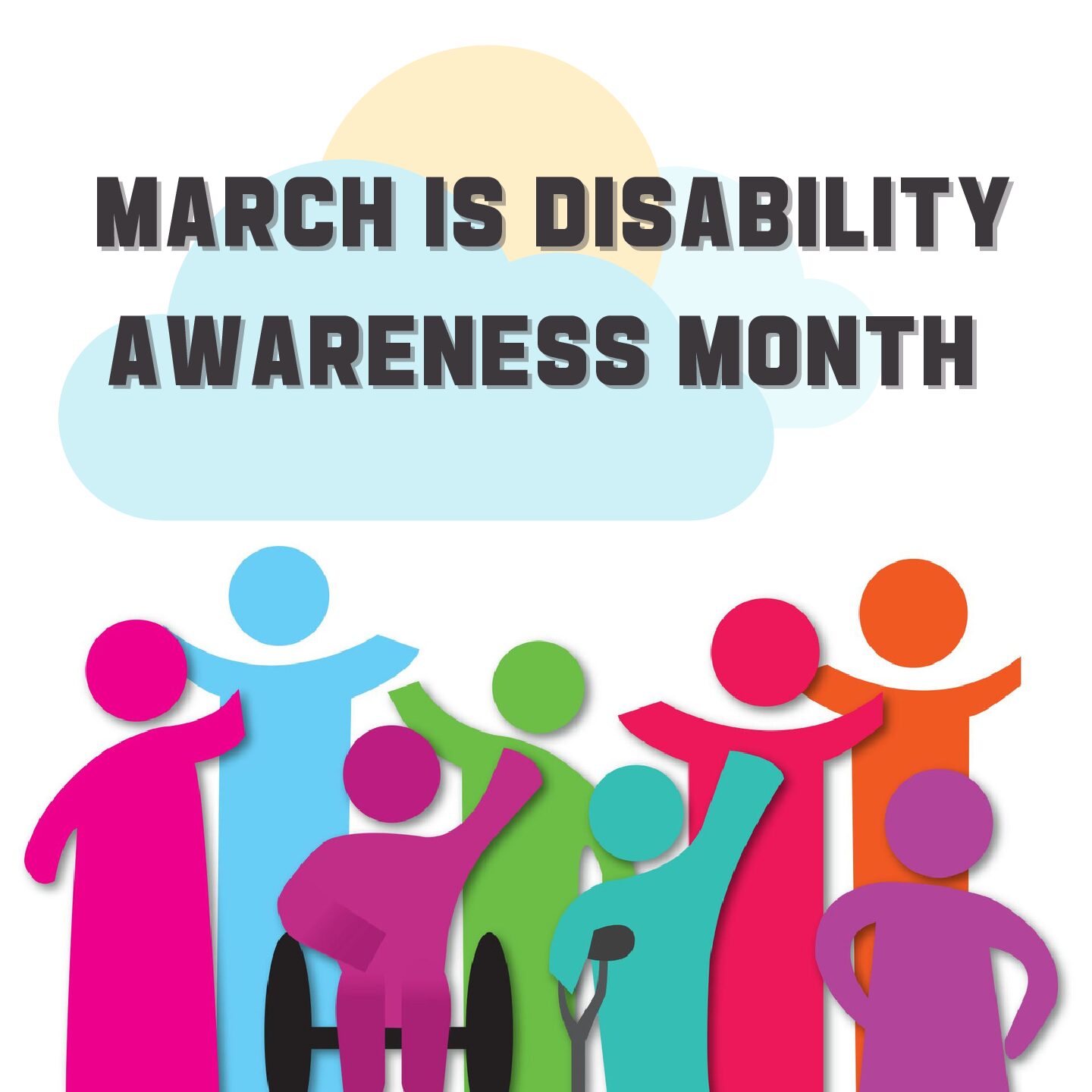 March is Disability Awareness Month Myriad Health + Fitness